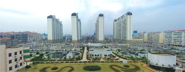 江西最大污水處理廠——南昌朝陽污水處理廠二期工程（省、市優(yōu)良工程，獲滕王閣杯）